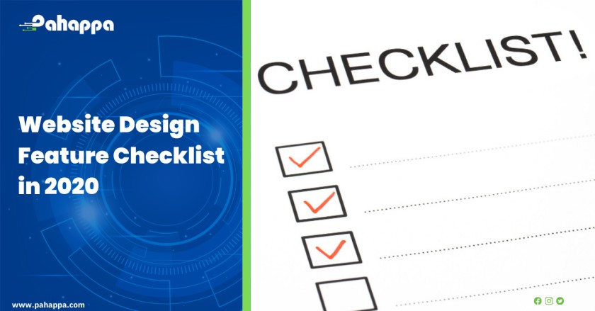 Website Design Feature Checklist in 2020