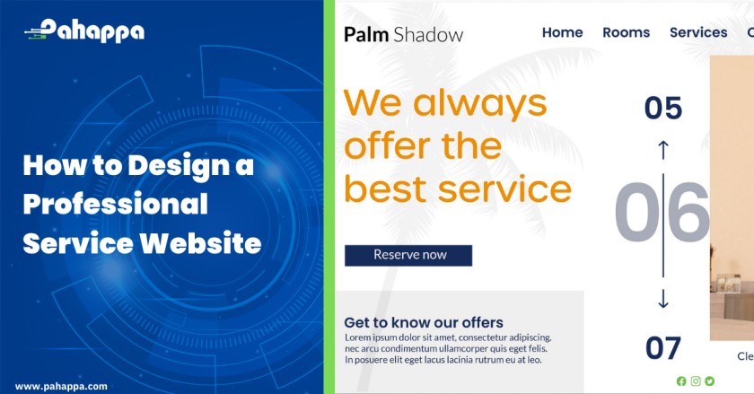 How to Design a Professional Service Website