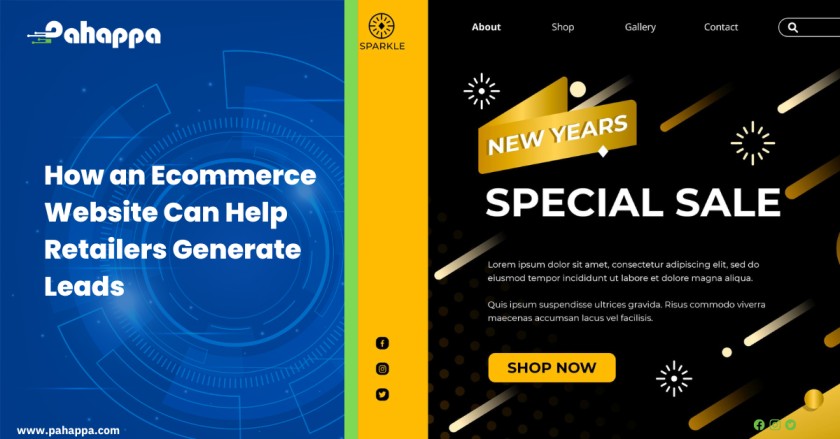 How an Ecommerce Website Can Help Retailers Generate Leads