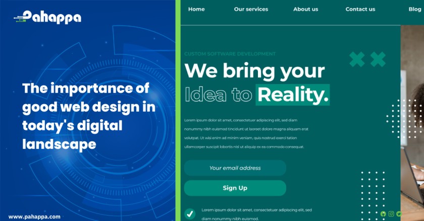 The importance of good web design in today's digital landscape