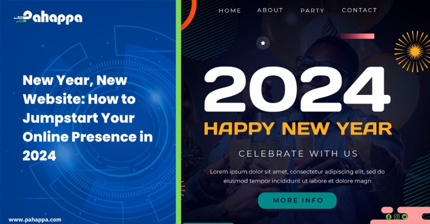 New Year, New Website How to Jumpstart Your Online Presence in 2024
