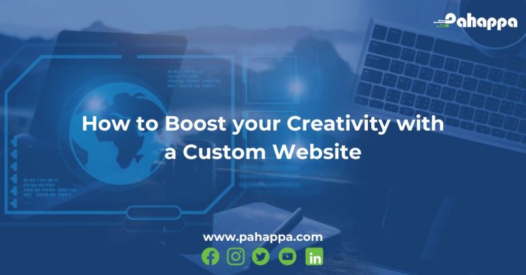 How to Boost your Creativity with a Custom Website