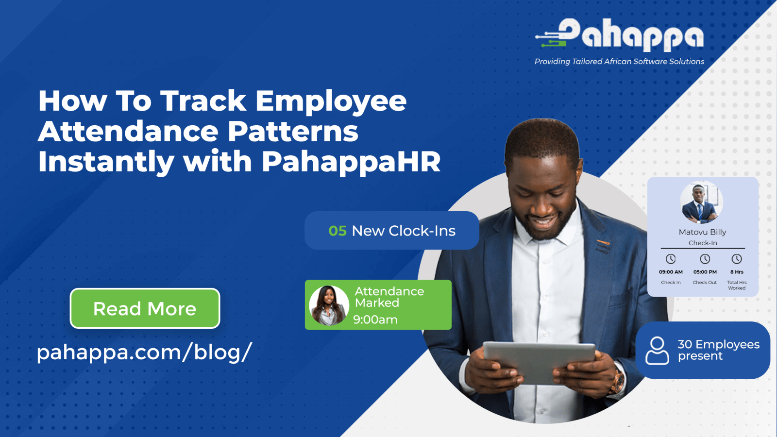 How to track employee attendance patterns instantly with PahappaHR